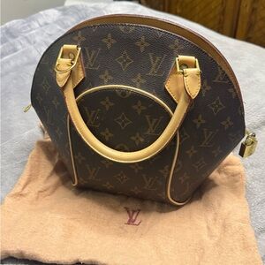 Vintage Louis Vuitton Dark Brown Monogram Shoulder Bag